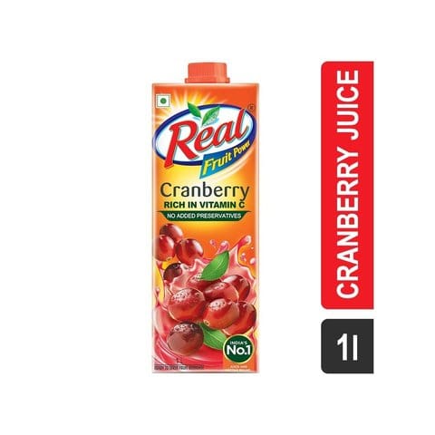 Real Fruit Power Cranberry Juice