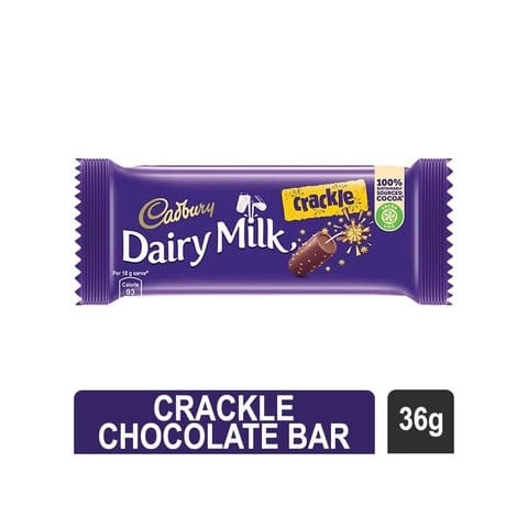 Cadbury Dairy Milk Crackle Chocolate Bar